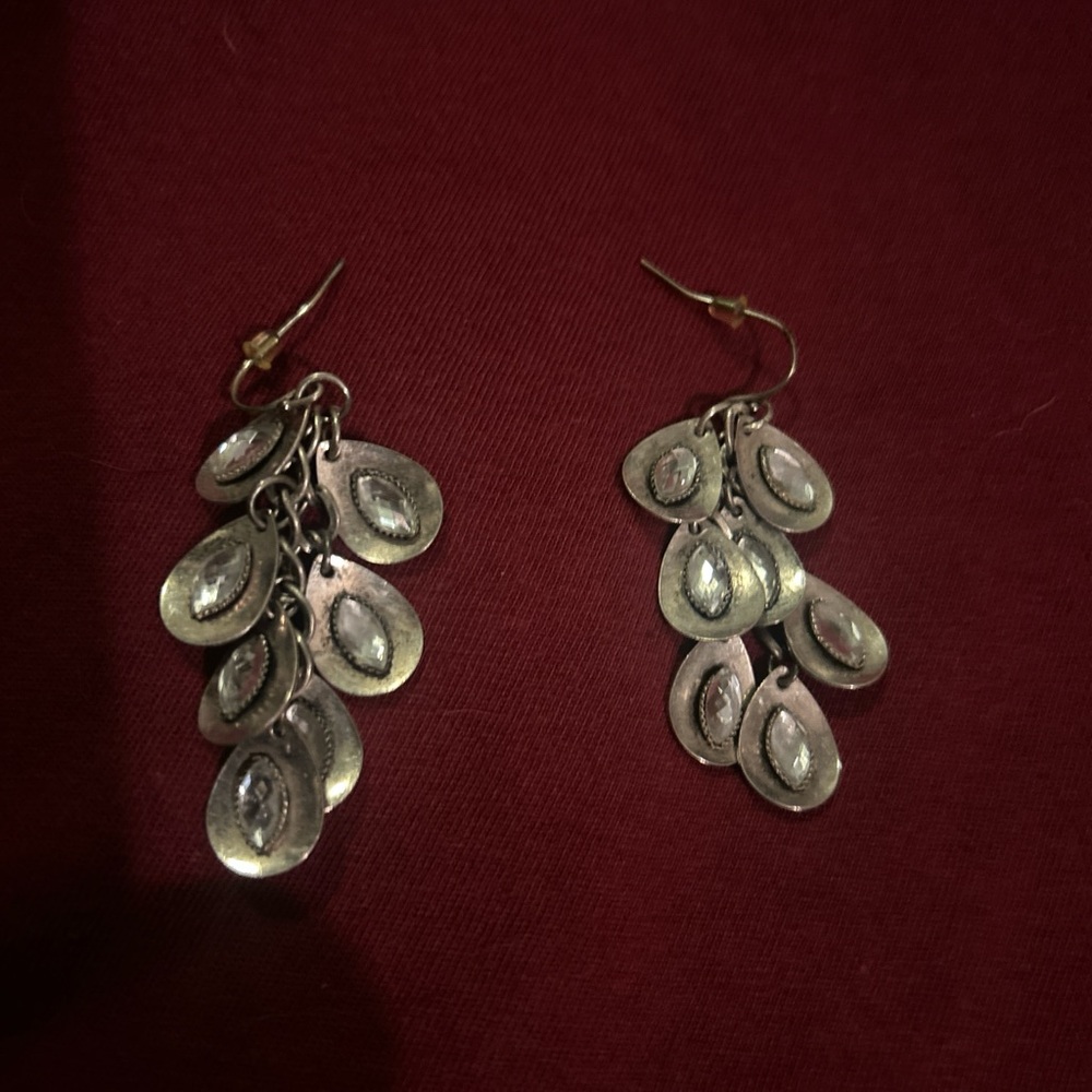 Elegant Silver Dangle Earrings